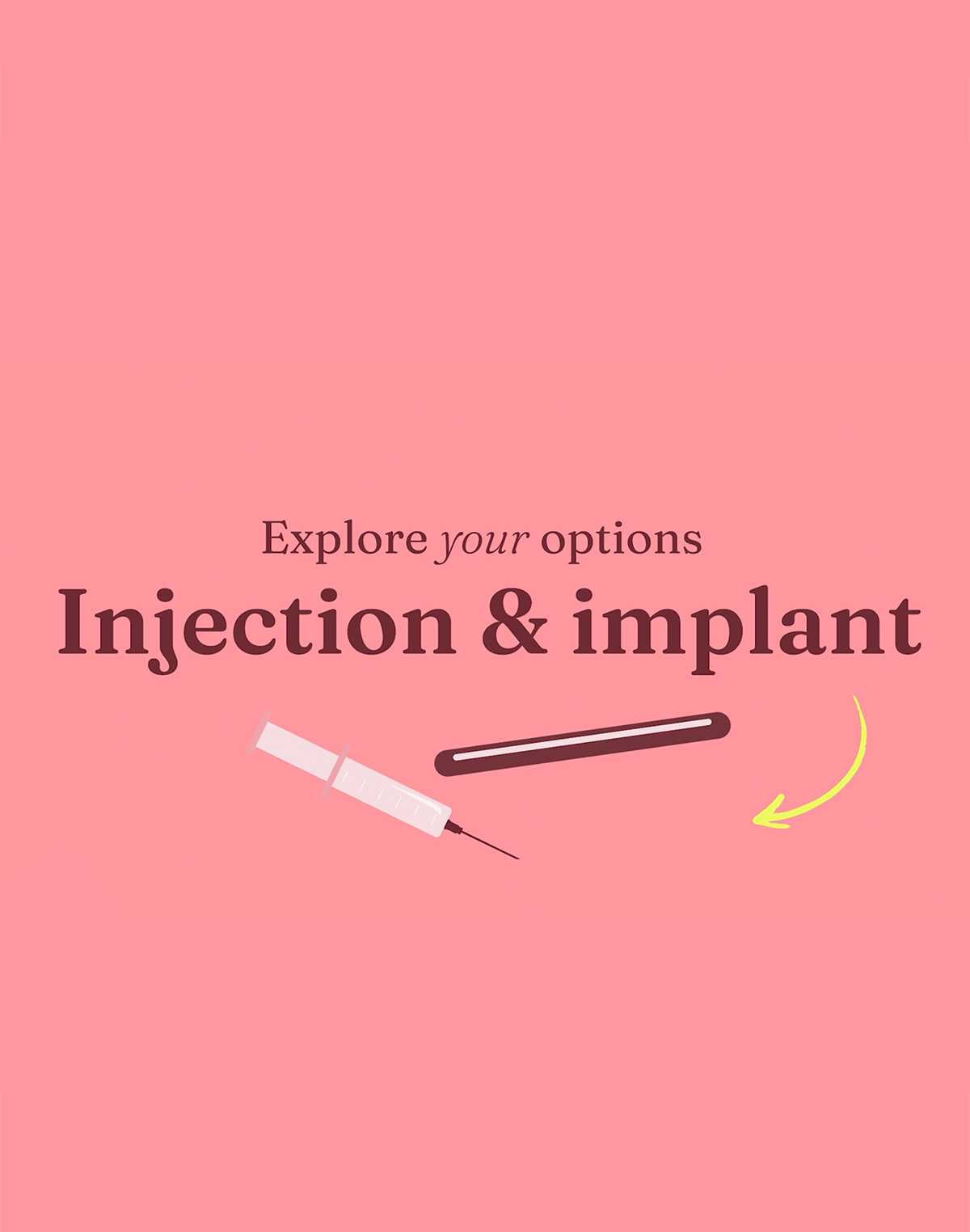 Hormonal injection - On My Terms : On My Terms